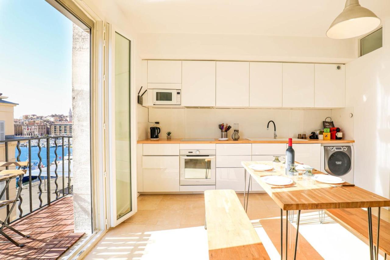 Le Pytheas - Vue Vieux-Port Avec Terrasse Et Clim Apartment มาร์กเซย ภายนอก รูปภาพ