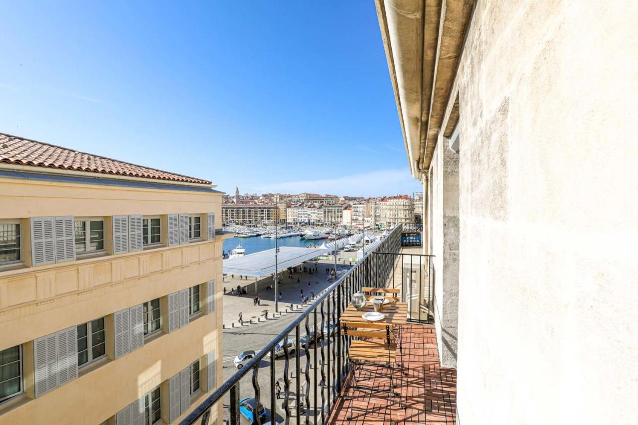 Le Pytheas - Vue Vieux-Port Avec Terrasse Et Clim Apartment มาร์กเซย ภายนอก รูปภาพ