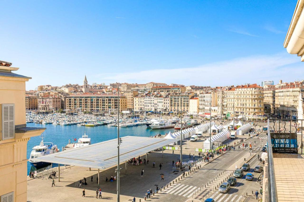 Le Pytheas - Vue Vieux-Port Avec Terrasse Et Clim Apartment มาร์กเซย ภายนอก รูปภาพ